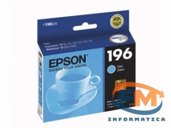 Cartucho EPSON Original 196 Cian