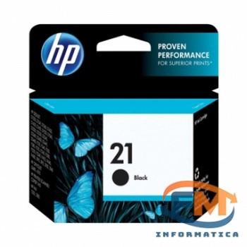 Cartucho HP 21 Original Negro