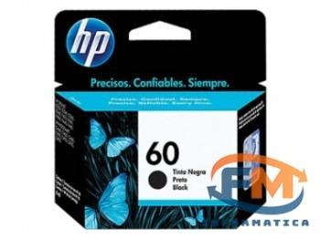 Cartucho HP 60 Original Negro