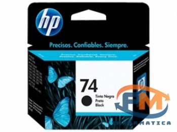 Cartucho HP 74 Original Negro