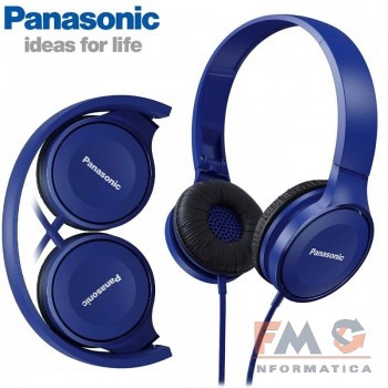 Auricular estereo Panasonic Power ful Sound azul RP-HF100