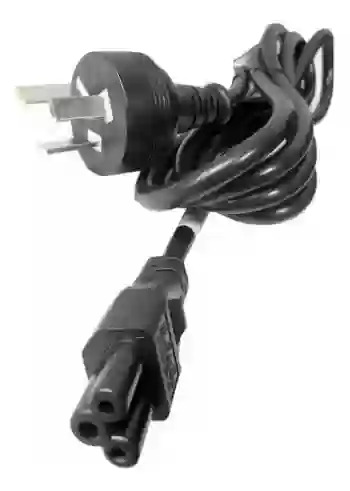 CABLE POWER ALIMENTACION FICHA TREBOL