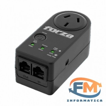 Protector de voltaje FVP-1202N-A Zion Negro