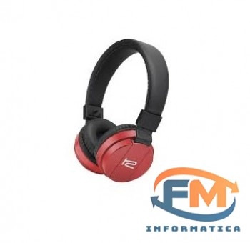 Auricular Bluetooth Fury c/mic rojo KHS-620RD
