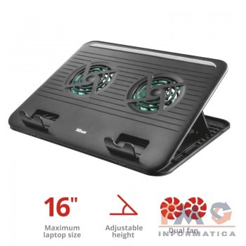 Base para notebook Trust 16 Cyclone