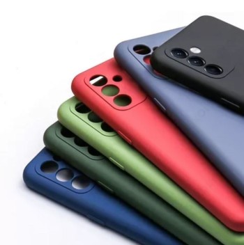 Funda para celular / SILICONA COMÚN- ONDA