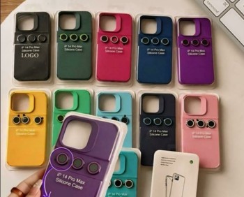 Funda para celular / SILICONA CON PROTEC. CÁMARA