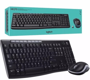 Teclado y Mouse inalámbrico Logitech MK270