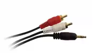CABLE AUDIO 3.5 ST A 2RCA 5M