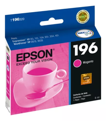 Cartucho EPSON Original 196 Magenta