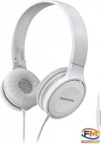 Auricular estereo Panasonic Power Rich Sound Gris RP-HF300