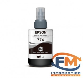 Botella Original Tinta Epson T774 Negro 140ml P/ M100 M200