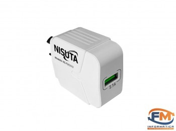 CARGADOR CON 1 PUERTO USB DE 2.1A