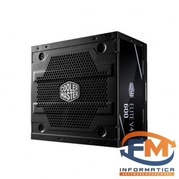 FUENTE CM 600W 80 PLUS WHITE ELITE V4