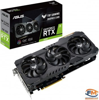 Placa Geforce TUF RTX 3060 012G V2 GAMING LHR