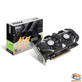 PLACA DE VIDEO VGA 4GB GTX 1050 TI MSI 4GT OC