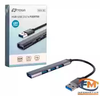 HUB USB 2.0 / 4 PUERTOS ( NGH-50)