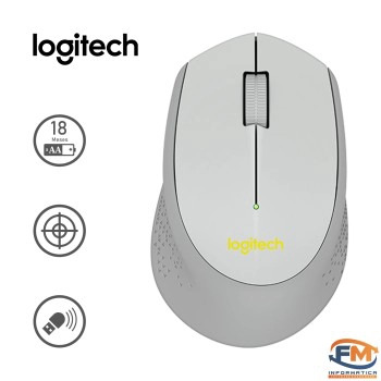 Mouse inalámbrico Logitech M280 Gris