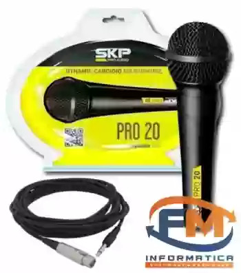 Micrófono con cable SKP PRO20