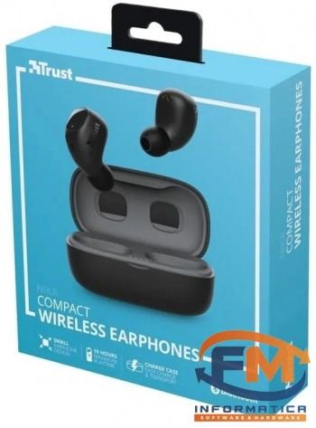 Auriculares Bluetooth Trust Nika 23555