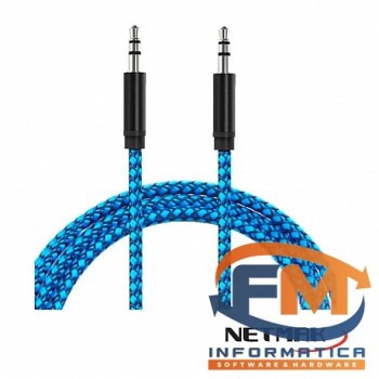 CABLE STEREO-1M (AZUL)