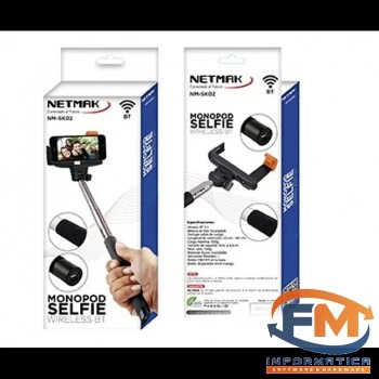 Monopod Netmak C/bluetooth Nm-sk02