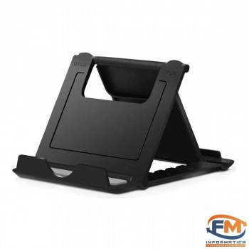 Soporte de mesa - Para Celular o Tablet - Negro