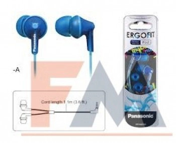 Auricular Panasonic Ergofit azul RP-HJE125