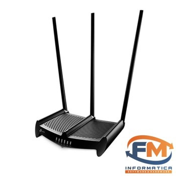 Router 4P TP-LINK WR941HP N450 HIGH POWER 3X9 DBI