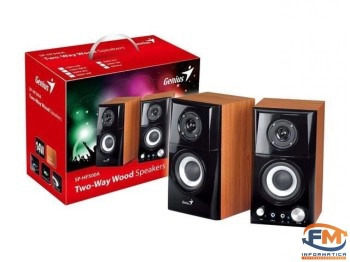 PARLANTE 14W SP-HF500A II WOOD SPEAKERS
