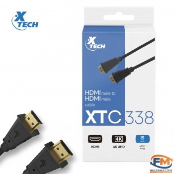 CABLE PLANO HDMI a HDMI 4.57 MTS XTC-338