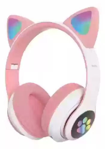 Auricular Party Cat Bluetooth Rosa Soul