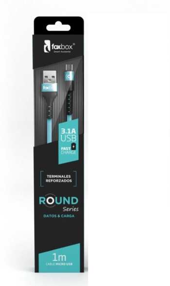 CABLE FOX BOX -MICRO USB 1 M (NEGRO)