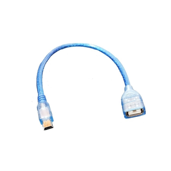 CABLE USB AF A MINI USB- 5 PINES- 25 CM