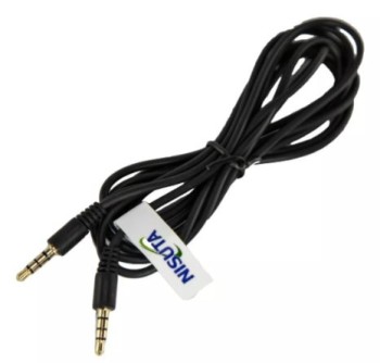 Cable audio 3.5 stereo M-M 2M