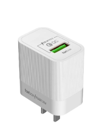 Cargador Foxbox 1 puerto USB (18w)