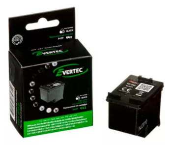 EVERTEC COMPAT. HP 662XL NEGRO