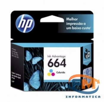 Cartucho HP 664 Original Color