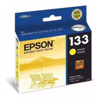 Cartucho EPSON Original 133 Amarillo