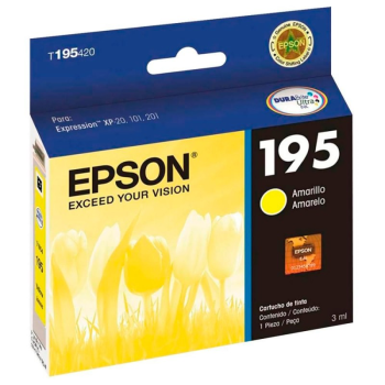 Cartucho EPSON Original 195 Amarillo