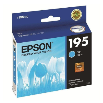 Cartucho EPSON Original 195 Cian