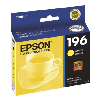 Cartucho EPSON Original 196 Amarillo