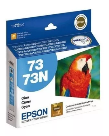 Cartucho EPSON Original 73 Cian