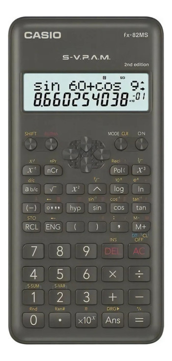 CALCULADORA CASIO FX-82MS