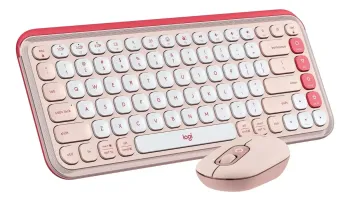 TECLADO LOGITECH POP ICON COMBO ROSA