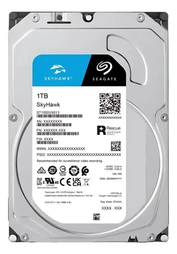 Disco Duro Seagate Skyhawk 1TB SATA