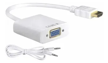 ADAPTADOR DE VIDEO HDMI M A VGA H + AUDIO NM-C81A NETMAK