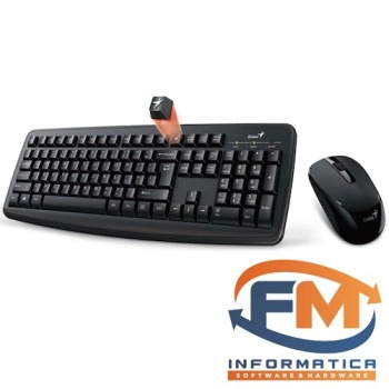 Teclado + Mouse inalámbrico KM-8100 Smart Black