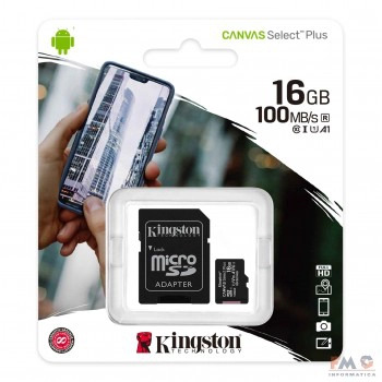 Tarjetas Canvas Select Plus 16GB 100MB/S
