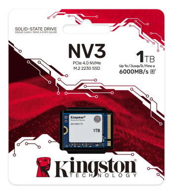 SSD M.2 NVME 1TB G4 KINGSTON NV3